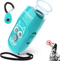 anti Barking Device, Ultrasonic 3 in 1 Dog Barking Deterrent Devices, 3 Frequency Dog Training and Bark Control 16.4Ft Range Rechargeable with LED Light and Wrist Strap - MARRS Green